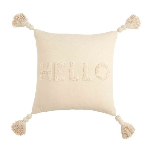 "Hello" Pillow